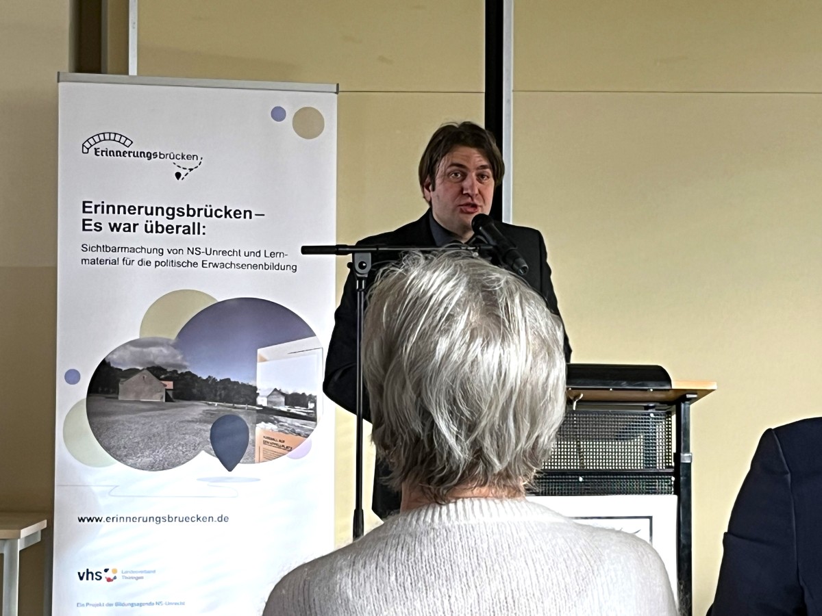 Gedenkstätteneröffnung in Sömmerda